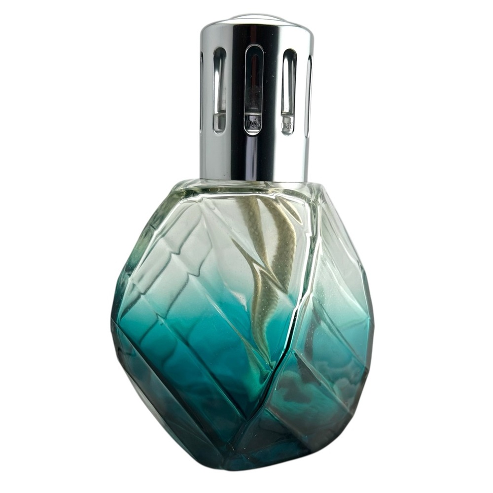 Eden Catalytic Lamp in Turquoise and Silver - Picture 10 of 10